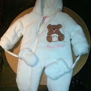 Baby winter one piece